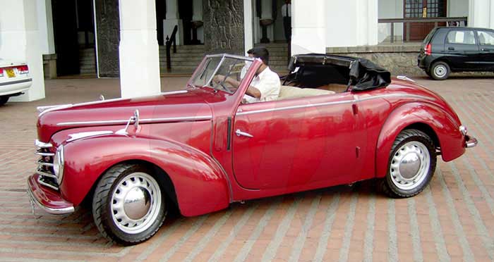 Skoda Roadster 1950 Red